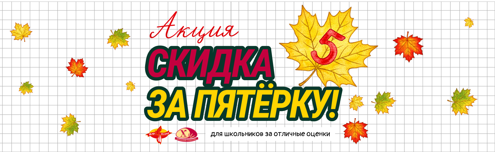 Скидка за пятёрку!